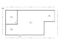 1室 鑫世界戶型圖