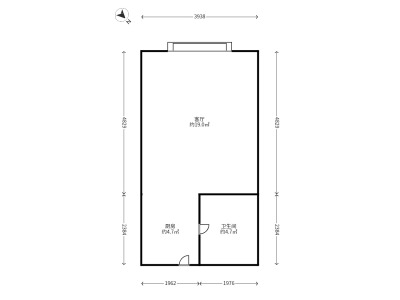 1室1廳 潤(rùn)城二區(qū)