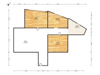 1室1廳1陽臺 凱旋花園戶型圖