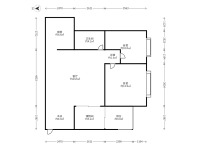 3室2廳1陽(yáng)臺(tái) 云安陽(yáng)光城戶(hù)型圖
