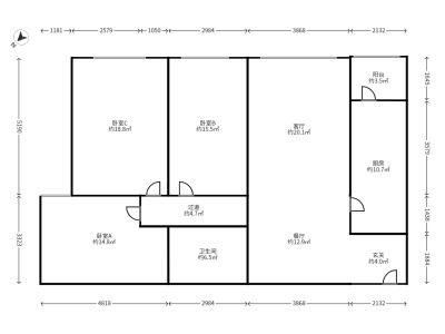 3室2廳 廣福城雅福園