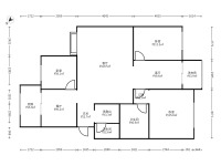 4室2廳2陽臺 金實小區(qū)戶型圖