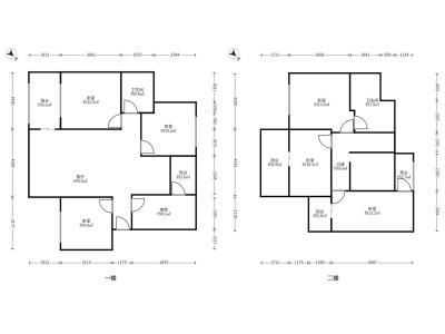 5室2廳2陽臺(tái) 滇池泊屋戶型圖