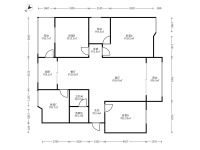 4室2廳2陽臺(tái) 華龍人家戶型圖