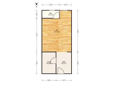 1室1廳1陽臺 金域緹香