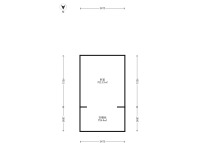 1室2廳1陽臺 中海云著公寓戶型圖
