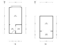 1室2廳1陽臺 中海云著公寓戶型圖