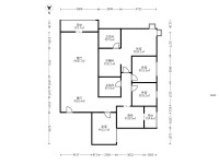 4室2廳2陽臺 未名城A3戶型圖