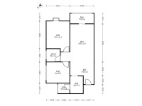 2室2廳 金科陽光里戶型圖