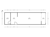 1室1廳 禧瑞都戶型圖