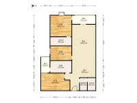 3室2廳 恒泰滇池名門壹號院水語自然苑戶型圖