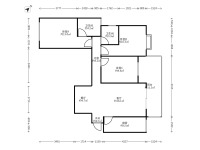 3室2廳1陽(yáng)臺(tái) 南亞未來(lái)城一期戶型圖