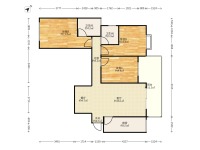 3室2廳1陽(yáng)臺(tái) 南亞未來(lái)城一期戶型圖