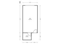 1室1廳1陽臺 錦悅四季花園小區(qū)戶型圖