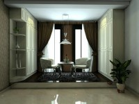 2室2廳1陽臺 濱江俊園香儂組團(tuán)客廳