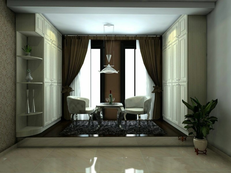 2室2廳1陽臺 濱江俊園香儂組團(tuán)客廳