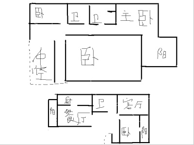 4室2廳2陽(yáng)臺(tái) 天澤園
