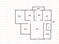 5室2廳3陽臺 隆基組團(tuán)戶型圖