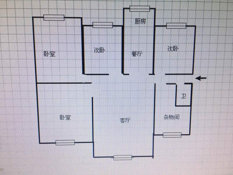5室2廳3陽臺 隆基組團(tuán)戶型圖