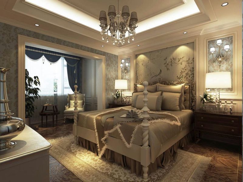 6室2廳3陽臺(tái) 紅星國際檀宮臥室