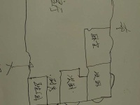 3室2廳1陽臺(tái) 中環(huán)金界戶型圖