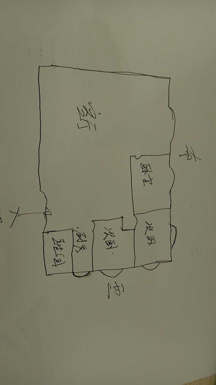 3室2廳1陽臺(tái) 中環(huán)金界戶型圖