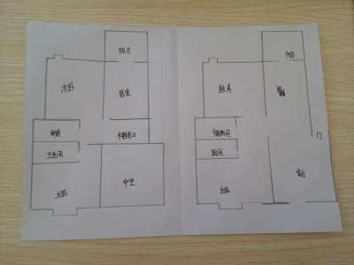 6室2廳2陽臺 良晨水逸一期戶型圖