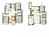 5室2廳3陽臺(tái) 森林湖戶型圖