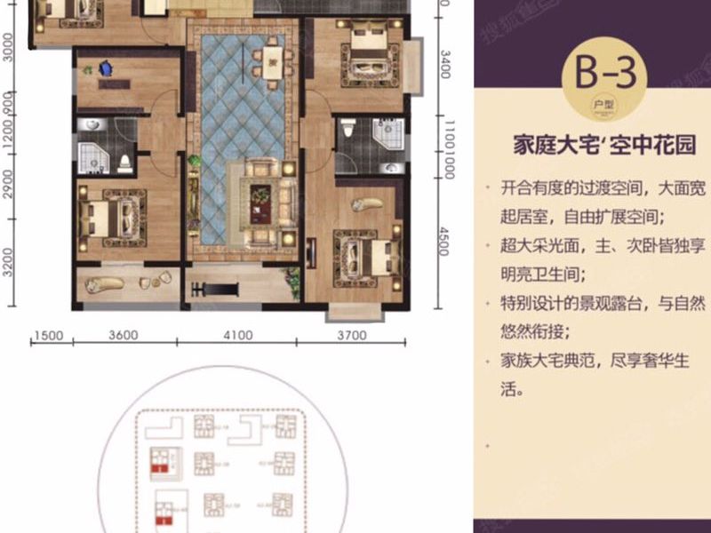 人民路壹号广场(壹号欢乐城)户型图