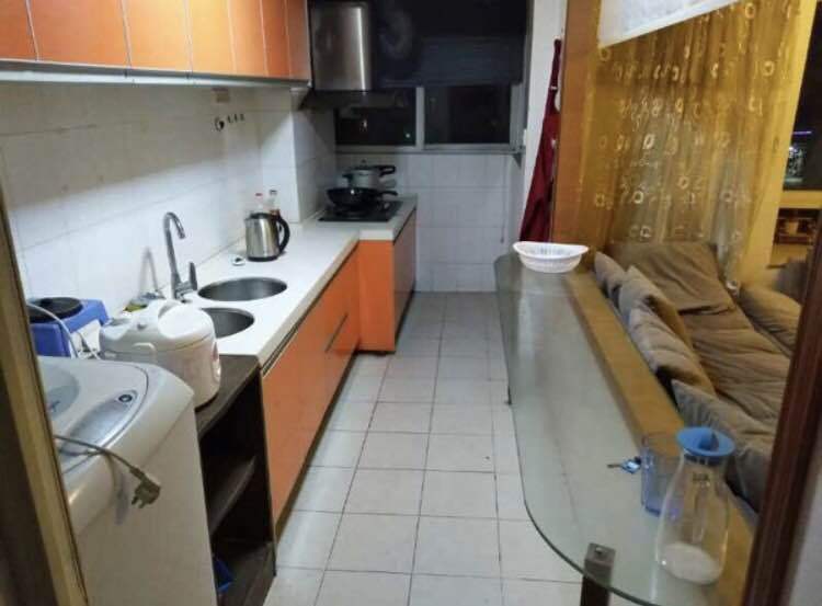 3室2廳1陽臺 藍色經(jīng)典現(xiàn)代洋房廚房