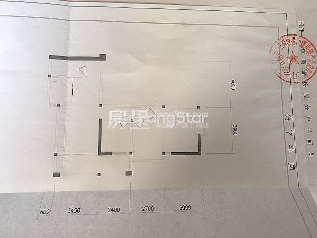 3室2廳1陽臺 同德昆明廣場上北區(qū)戶型圖