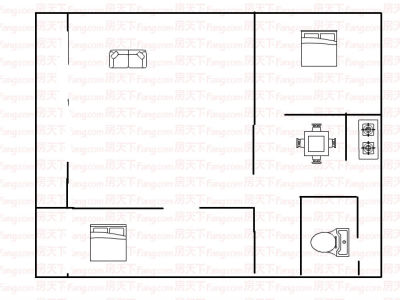 2室1廳1陽臺 農(nóng)機(jī)研究院