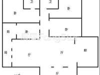 4室2廳2陽(yáng)臺(tái) 世紀(jì)城雅春苑戶型圖