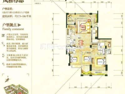 4室2廳2陽(yáng)臺(tái) 盛高大城二期