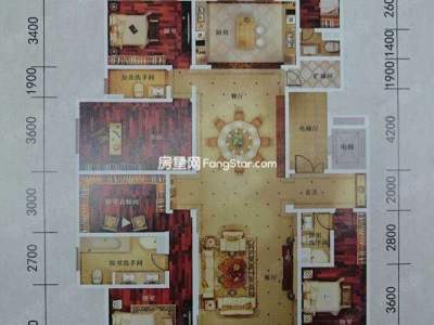 2室2廳2陽臺 南亞風(fēng)情第壹城星光苑