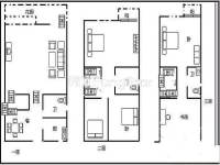 6室2廳3陽臺(tái) 佳湖花園別墅戶型圖
