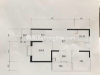 3室2廳2陽臺(tái) 金泰國(guó)際二期凱佩