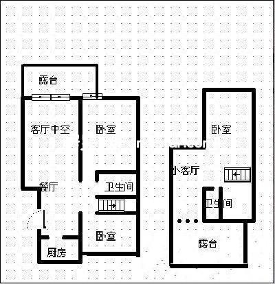 4室2厅2阳台 滇池卫城锦尚户型图