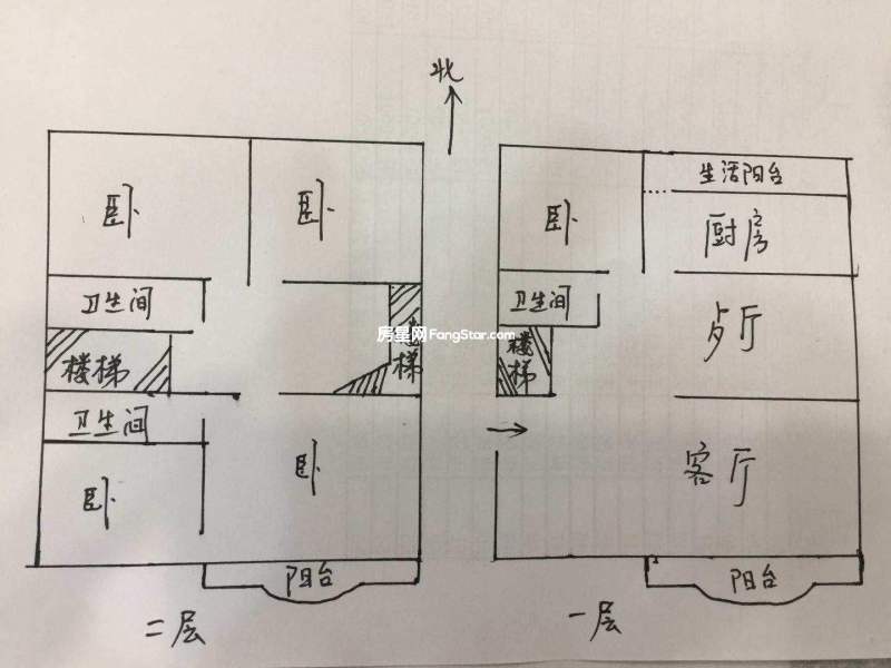 5室2廳2陽臺 香檳小鎮(zhèn)別墅戶型圖