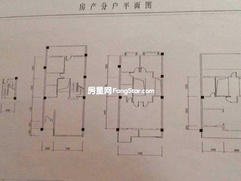 5室2廳3陽(yáng)臺(tái) 滇池高爾夫別墅別墅戶型圖