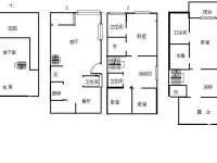 7室2廳3陽(yáng)臺(tái) 滇池衛(wèi)城悅湖郡別墅戶型圖