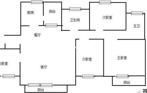 世纪城岚春苑户型图