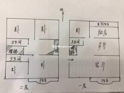 5室2廳3陽臺 香檳小鎮(zhèn)別墅戶型圖