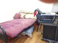 2室2廳1陽臺 藍色經(jīng)典現(xiàn)代洋房門廳