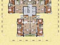 3室2廳1陽(yáng)臺(tái) 第三城丹槿園戶(hù)型圖