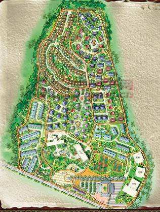 4室2廳3陽臺 嶺東紫郡別墅客廳