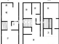4室3廳4陽(yáng)臺(tái) 滇池衛(wèi)城紫廬別墅戶型圖