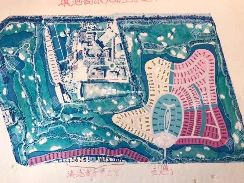 5室3廳4陽臺 滇池高爾夫別墅別墅戶型圖