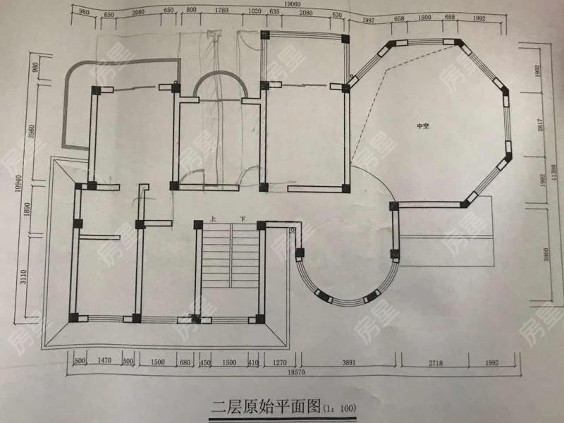 6室3廳2陽臺 世林國際別墅戶型圖