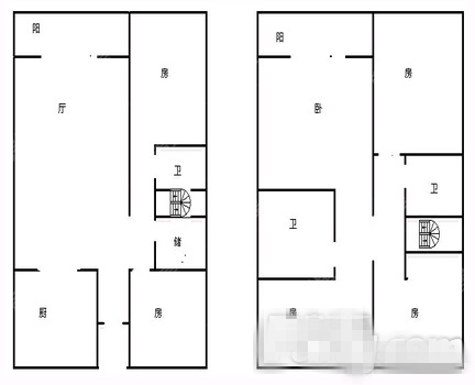 5室2廳2陽臺 世紀城詠春苑戶型圖